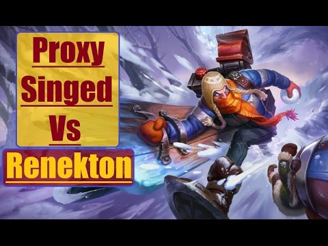 Singed vs Renekton - Sunfire Special for Christmas Crocs