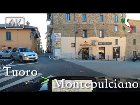 Scenic Drive (Tuscany), Italy [Tuoro ⩾ Montepulciano] December | 14:00 | 🌞