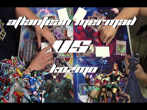 Yu-Gi-Oh Feature Match Kozmo Vs Atlantean Mermail - (June 2016)
