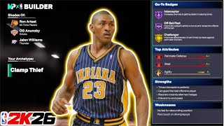 Best *PRIME* RON ARTEST Build in NBA 2K26