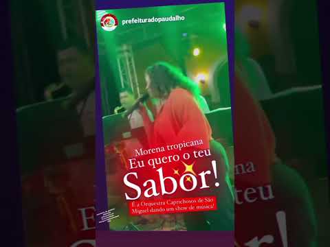 Abertura do carnaval de Paudalho-PE. A cultura sempre preenchendo todos os espaços.