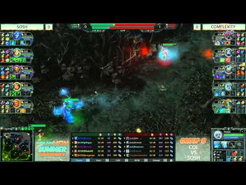 DreamHoN Summer Championships Group B - coL vs SOSH game 1