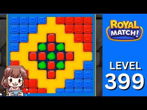 Royal Match Level 399 Walkthrough Solution 👑⚜️