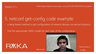 5. netconf get-config code example