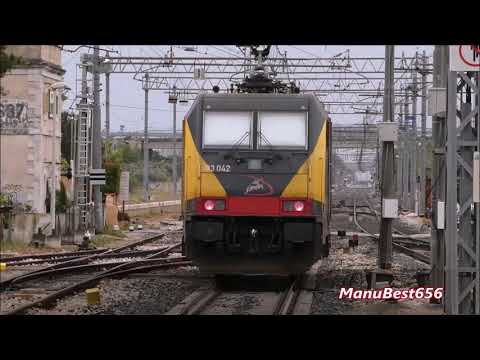 TRENI DI TUTTI I TIPI ALLA STAZIONE DI BARI SANTO SPIRITO [PARTE 1]