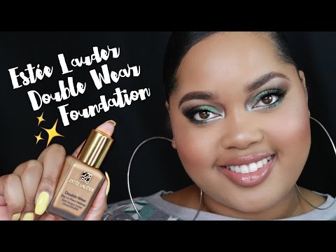 Estee Lauder Double Wear Stay-in-Place Foundation Review + Demo | KelseeBrianaJai Video