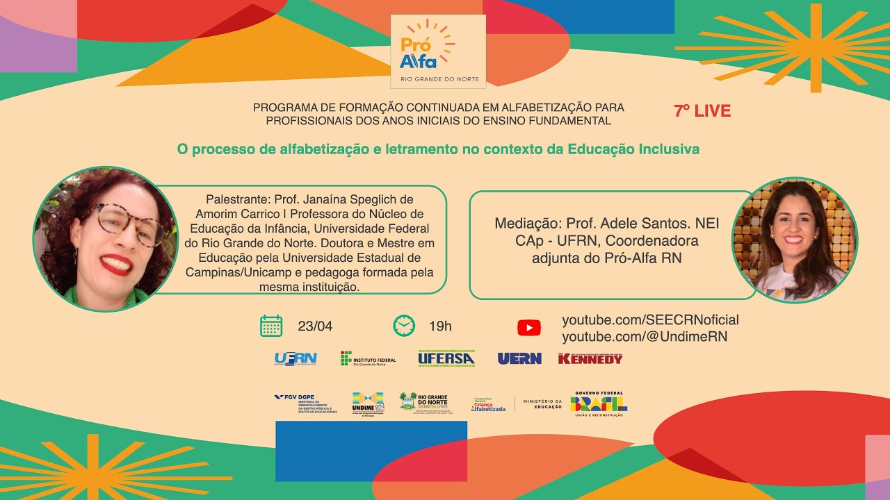 O processo de alfabetização e letramento no contexto da Educação Inclusiva