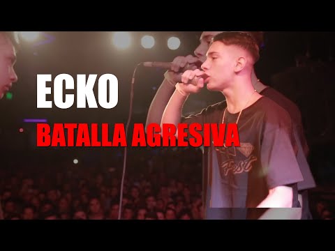 ECKO vs simmer Batalla de Rap Agresiva