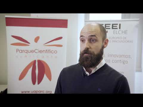 Pedro Luis Salazar de Elecgy Solutions en el HUB de Innovación Abierta[;;;][;;;]