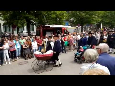 Festumzug Deutsches Trachtenfest 2016 Öhringen
