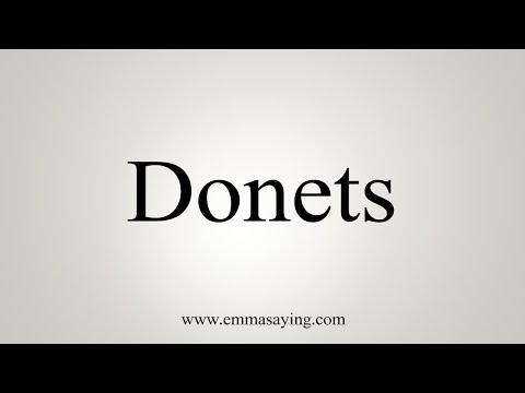 How To Say Donets
