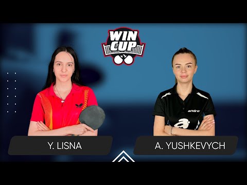 12:00 Yaroslava Lisna - Anastasiia Yushkevich 20.01.2025 WINCUP Women Professional. TABLE 1