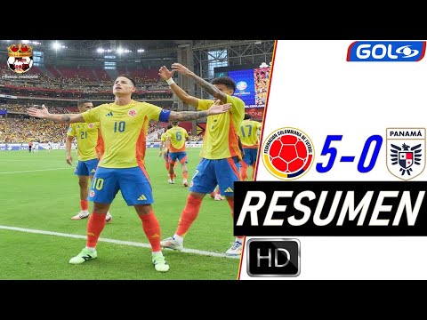 Colombia vs Panama 5-0 Full Highlights 2024