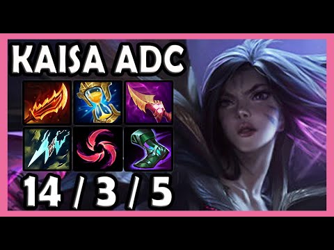 Kaisa vs Ezreal (67% WIN RATE ) ADC - Korea Master Patch 13.15✅