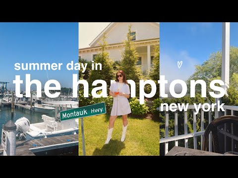 summer day in my life in The Hamptons ⛵️ (a day trip from NYC)
