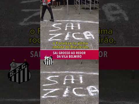 Acha que o Santos escapa do rebaixamento, torcedor??? #Shorts