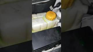 My shitty ass anti freeze tank.