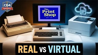 Commodore 64u Printing: Dried Ink, Loud Noises, and The Print Shop