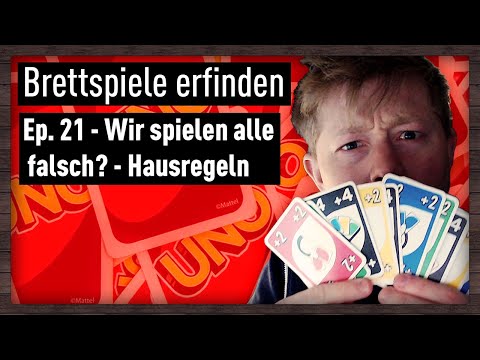 Wir spielen alle falsch? - Hausregeln | Brettspiele erfinden Ep. 21