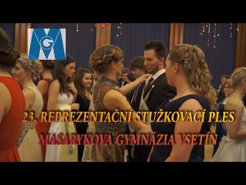 23. reprezentační stužkovací ples Masarykova gymnázia Vsetín 2015