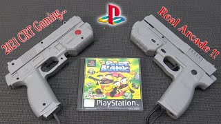 Light Gun CRT PSX Gaming in 2021 & Point Blank ! 😄
