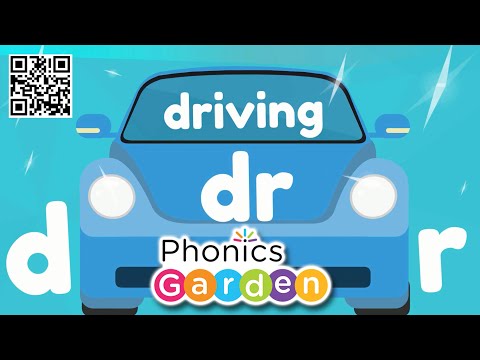 DR Blend | Simple Singing Phonics | Letter Blend Sounds | Phonics Garden