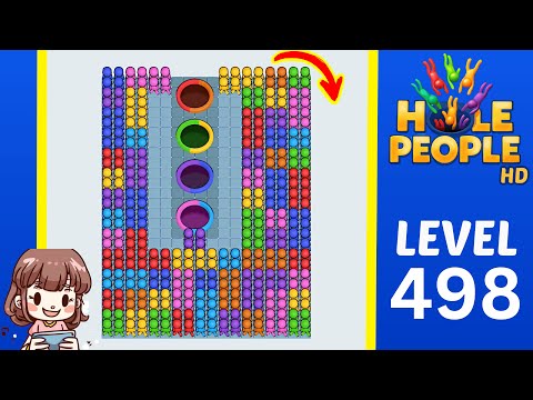 Hole People Level 498 Solution Walkthrough