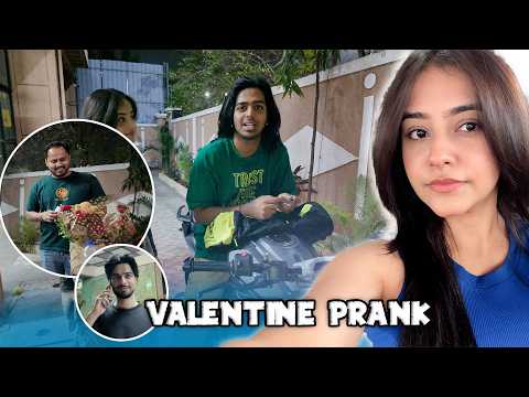 I DID VALENTINES PRANK ON GODLIKE BOYS 🤣🤣 ( BAD DECISION )