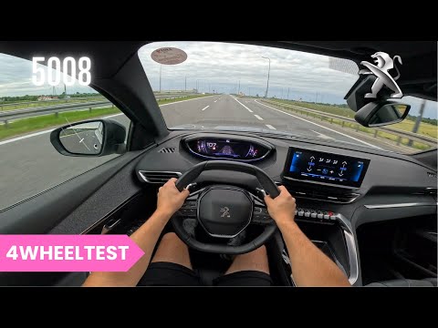 2023 Peugeot 5008 [1.5 131HP 96kW] POV TEST DRIVE BY 4WHEELTEST