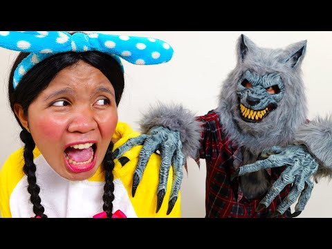 Big Grey Wolf Go away! | Nursery Rhymes Kids Songs