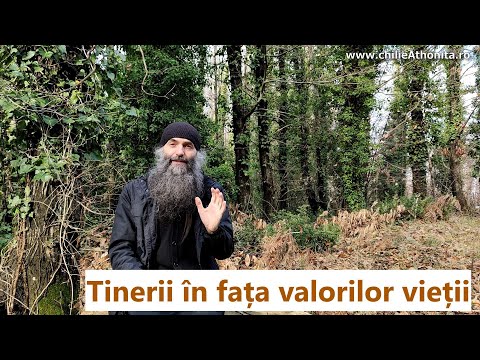 Tinerii în fața valorilor vieții - părintele Pimen Vlad
