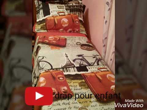 Drap pour enfants amel&aldja