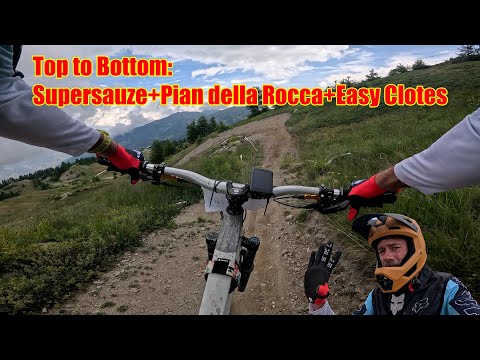 Sauze d'Oulx Top-to-Bottom: Supersauze+Pian della Rocca+Easy Clotes