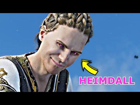 Atreus meets Heimdall from Asgard - God of War: Ragnarok