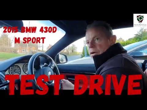 BMW 430d m sport test drive with Simon Shield Cars