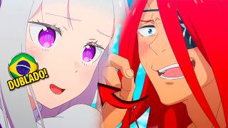 🇧🇷 ELE TOCOU NOS P3ITOS DA EMILIA KKKK 😂「DUBLADO」| Re:Zero