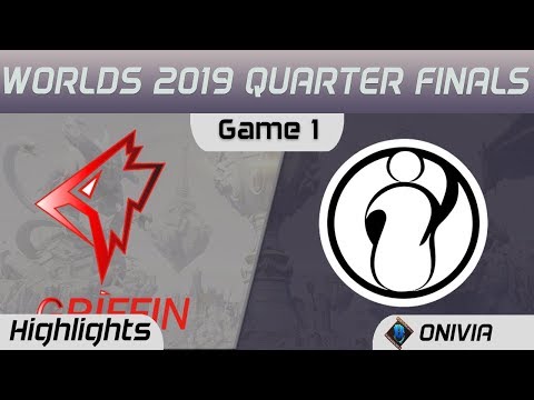 GRF vs IG Highlights Game 1 Worlds 2019 Main Event Quarter Finals Griffin vs Invictus Gaming by Oniv