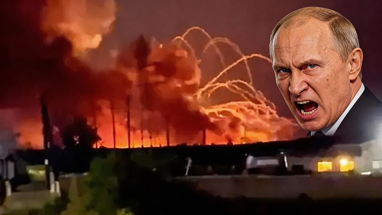 NIGHT OF FIRE IN RUSSIA: UKRAINIAN DRONES HIT KEY GRAU WEAPONS DEPOT || 2026