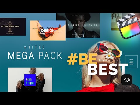 mTitle Mega Pack Tutorial — Creating impressive typography openers to enrich your edits — MotionVFX