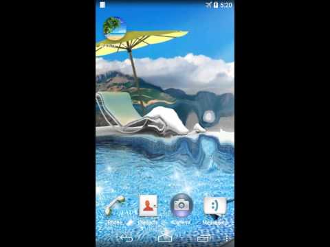 Summer Beach Live Wallpaper Video