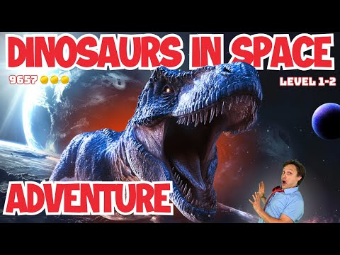 Dinosaurs In Space Adventure 🦖 | Kids Brain Break, Fitness Exercises & PE Games