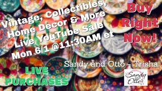 Could this Live Vintage Sale change your life? Tune in to find out | Jun 1 @11:30am et(8:30am)