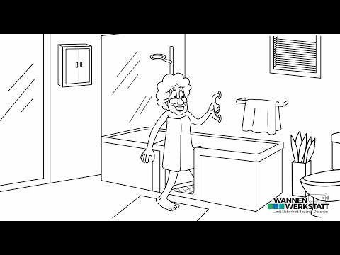 Die Badewannentür LUKE der Wannenwerkstatt