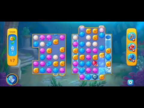 Fishdom Easy Level 11469 (with ingame lightning booster) @choraelmin