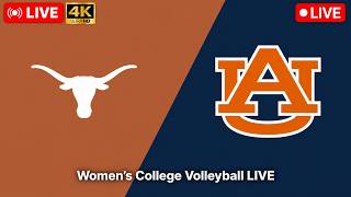 Texas vs Auburn LIVE | NCAA Women's College Volleyball LIVE