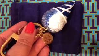 #Toryburchkeychain Tory Burch snow cone key fob review