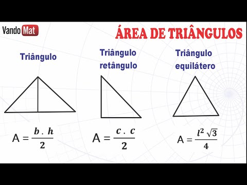 AREA OF TRIANGLES / RIGHT TRIANGLE / EQUILATERAL TRIANGLE #contest #encceja #enem #area