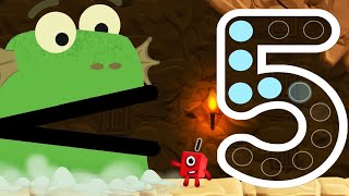 Numberblocks Number Magic Run - Meet the Number 1-9 with Numberblocks | CBeebies Go Explore Game