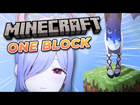Insane Minecraft One Block with V&U Girls!🔥