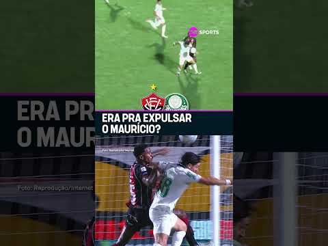 ERA PRA VERMELHO? O TIME DO VITÓRIA RECLAMOU MUITO DESSE LANCE DO MAURÍCIO #shorts